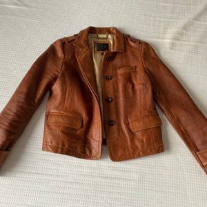 J. CREW Collection Leather Jacket
